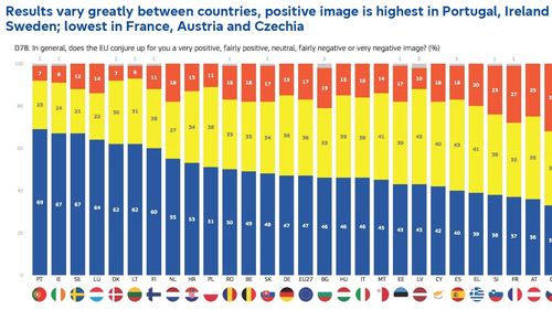 SONDAJ Eurobarometru: 60% dintre români sunt interesați de alegerile europarlamentare, în media UE / În România, UE are o imagine pozitivă / Pacea este valoarea cea mai importantă pentru cetățenii UE, urmată de democrație și drepturile omului