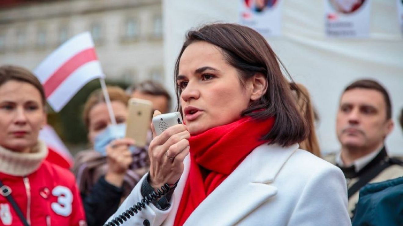 Svetlana Tihanovskaia pledează de la Praga pentru oprirea 'regimului terorist' al lui Lukaşenko