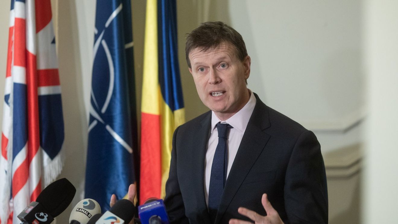 Marea Britanie vrea să ofere mai mult sprijin pentru apărarea României, susține Giles Portman, noul ambasador al Regatului Unit la București