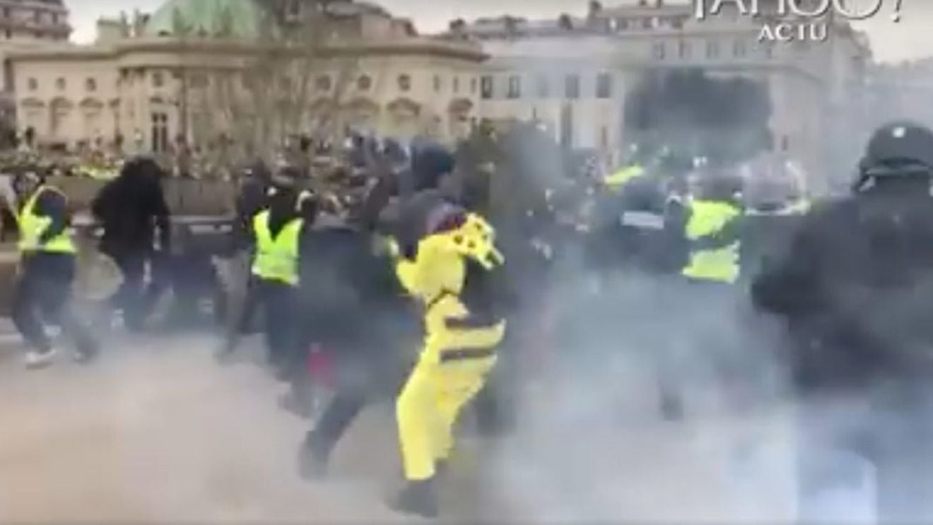 Separatiști pro-ruși din Donbas s-au alăturat protestelor organizate de vestele galbene - presă