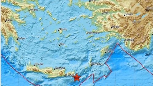 Insula grecească Creta, lovită de un cutremur cu magnitudinea de 6,3 pe scara Richter
