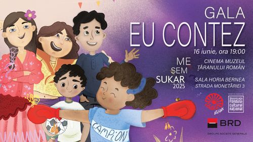 A patra ediție a Galei „Eu contez”, un eveniment de celebrare a tinerilor din centre de plasament și medii defavorizate, are loc luni, 16 iunie