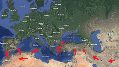 INFOGRAFICE Cum schimbă infernul din Afganistan fenomenul migrației în Europa/ România devine o rută favorită de tranzit/ Cele mai noi cifre ONU