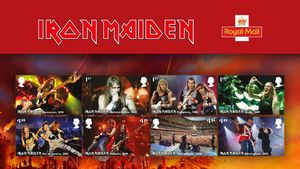 Royal Mail a emis 12 timbre în onoarea formaţiei heavy metal Iron Maiden / Trupa a vândut peste 100 de milioane de discuri şi a cântat live de aproximativ 2.500 de ori în 64 de ţări