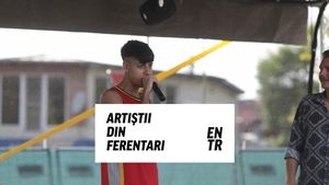 VIDEO Inspirație pentru artiștii din cartier: „Am dorit mereu să fac ceva, să mă depășesc pe mine/ Le transmit tinerilor să nu renunțe la visurile lor”