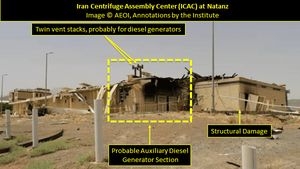 Iran: Daune semnificative la instalația nucleară din Natanz, provocate de un incendiu