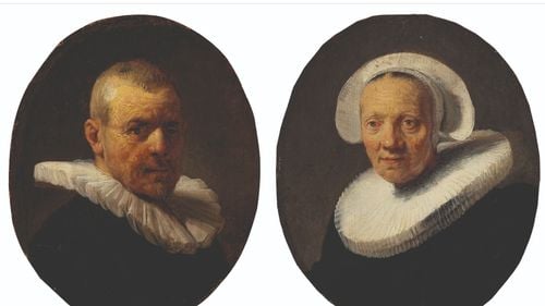 Casa de licitații Christie’s din Londra scoate la vânzare două portrete de Rembrandt redescoperite după aproape 200 de ani