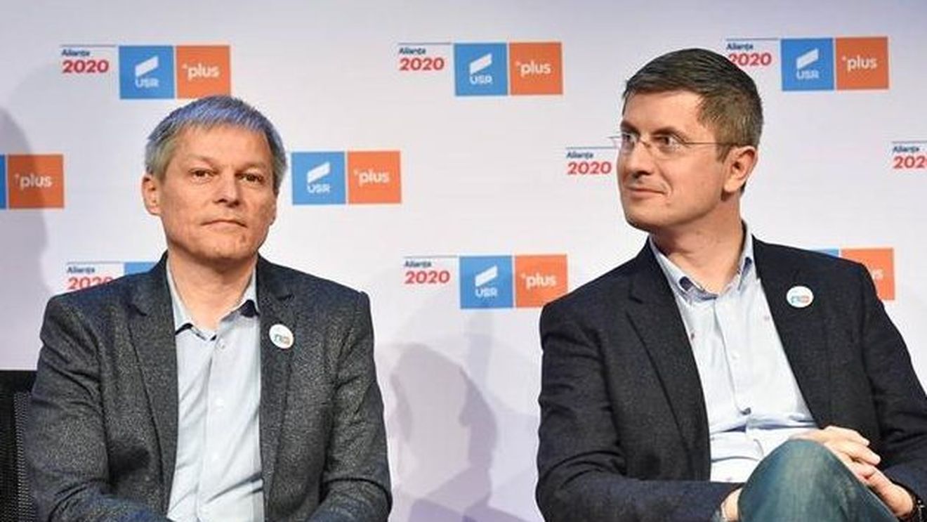 Dan Barna postează bannerul noului partid anunțat de Cioloș, cu mesaj adaptat: „Există un REPER. USR”