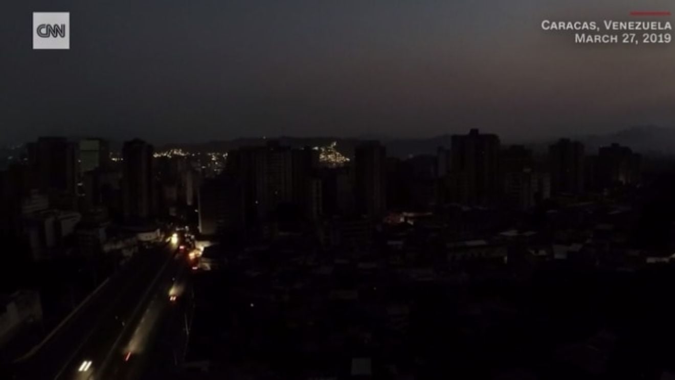O nouă pană de curent a paralizat Venezuela