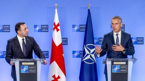 Jens Stoltenberg a reiterat sprijinul NATO pentru suveranitatea și integritatea teritorială ale Georgiei: „Orice viitoare agresiune rusă va avea consecinţe economice şi politice grave pentru Rusia”