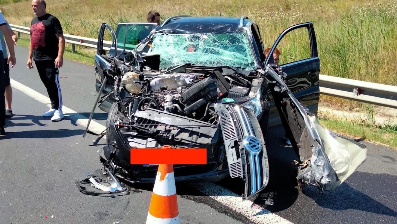 Accident pe A 1 între Sebeș și Sibiu / Din primele informații, există 3 victime