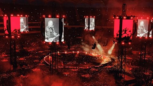 VIDEO Legendara trupă Metallica a urcat pe scena de pe Arena Națională într-o atmosferă incendiară / Peste 60.000 de spectatori fac valuri