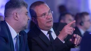 Ciucă l-a pus pe Ciolacu să promită la televizor că nu mărește taxe /„Îmi plăcea mai mult domnul Ciucă când era mai natural, acum întrebările puse de consultanți sunt o surpriză pentru mine” a răspuns Ciolacu