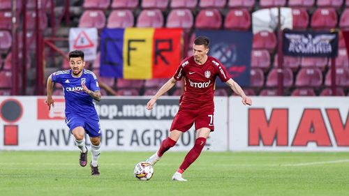 CFR Cluj merge în Conference League, după victoria cu 1-0 în barajul cu FC U Craiova