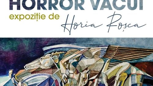 Muzeul Național al Țăranului Român vă așteaptă joi, 14 decembrie 2023,   ora 18.30, la Sala Irina Nicolau, la vernisajul expoziției de acuarelă   și pictură a artistului Horia Roșca, Horror Vacui