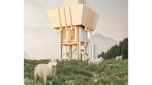O ”stână progresistă”, un proiect nominalizat la premiile Bienalei de Arhitectură, e criticată de ciobani /”Nu se poate face așa ceva” / ”Ciobanii nu au terenurile lor atunci când pleacă în transhumanță”