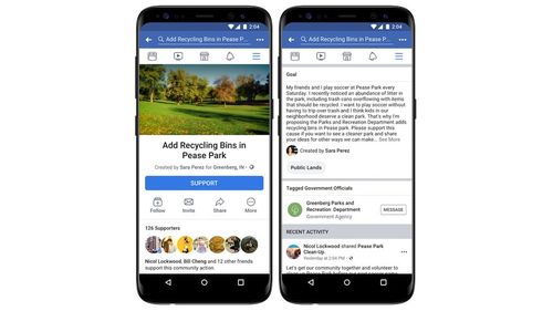 Facebook lansează o funcţie pentru petiţii