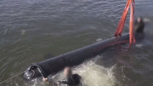 Ucraina prezintă o dronă kamikaze subacvatică cu o rază de acțiune de aproximativ 1.000 km