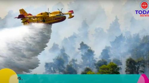 Grecia: Un avion pentru stingerea incendiilor s-a prăbușit în timpul unei operațiuni în Zakynthos. Pilotul a supraviețuit