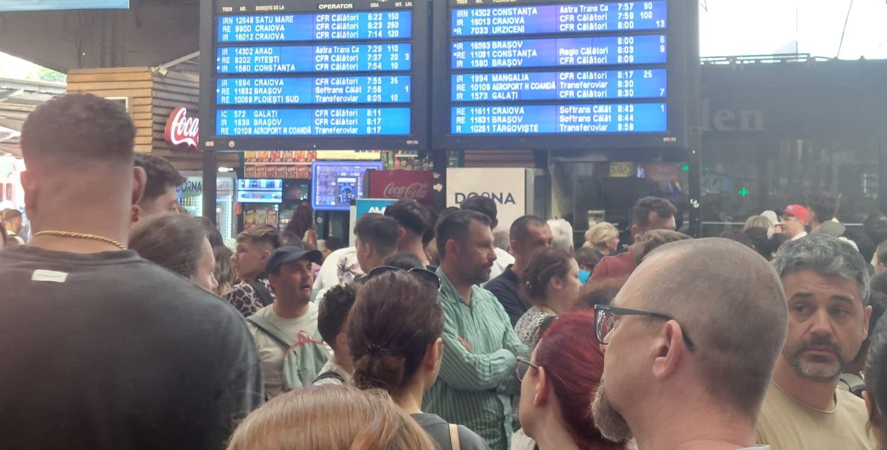 Întârzieri ale trenurilor de până la 4 ore, sâmbătă dimineața, din cauza caniculei
