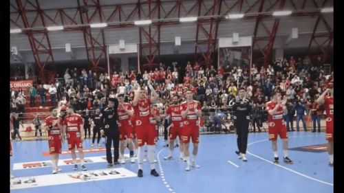 Echipa de handbal masculin Dinamo Bucureşti s-a calificat în sferturile European League, fază în care va juca cu Skjern Handbold