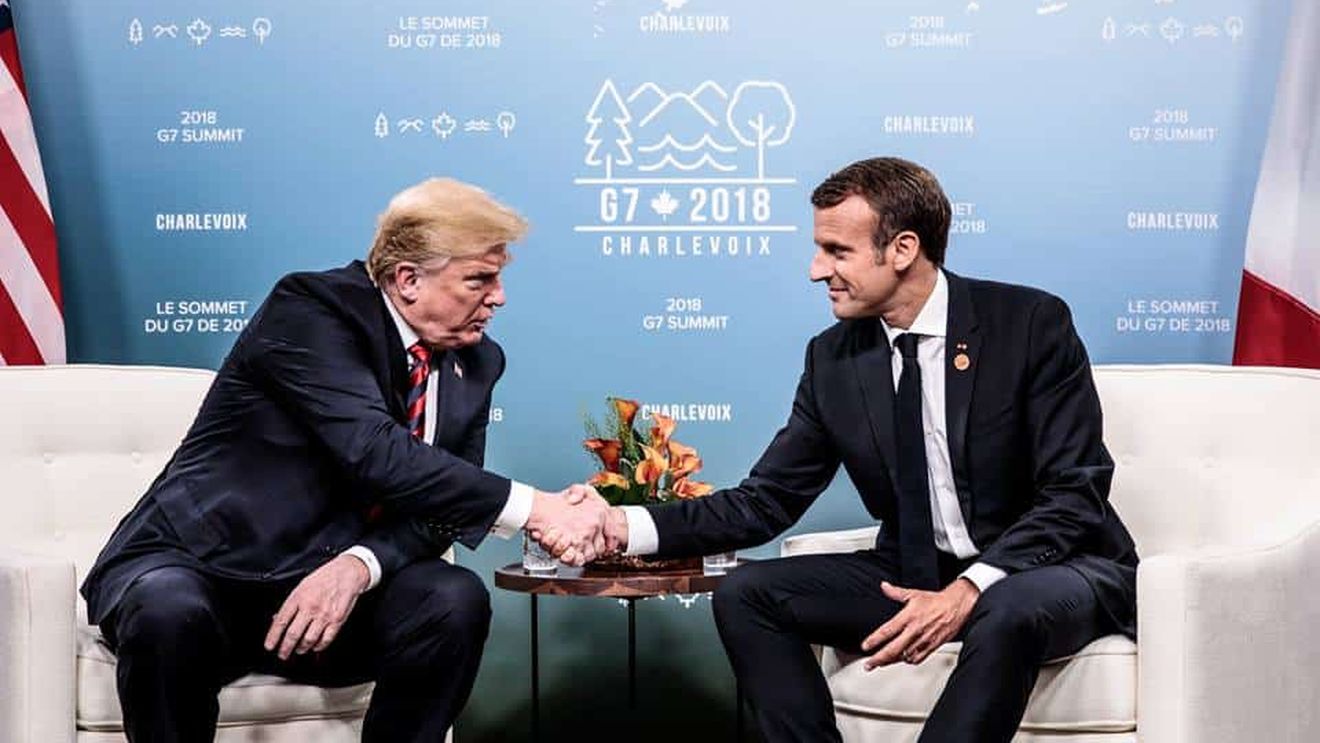 Apel telefonic Trump-Macron despre Ucraina şi Orientul Mijlociu după tensiunile de la G7