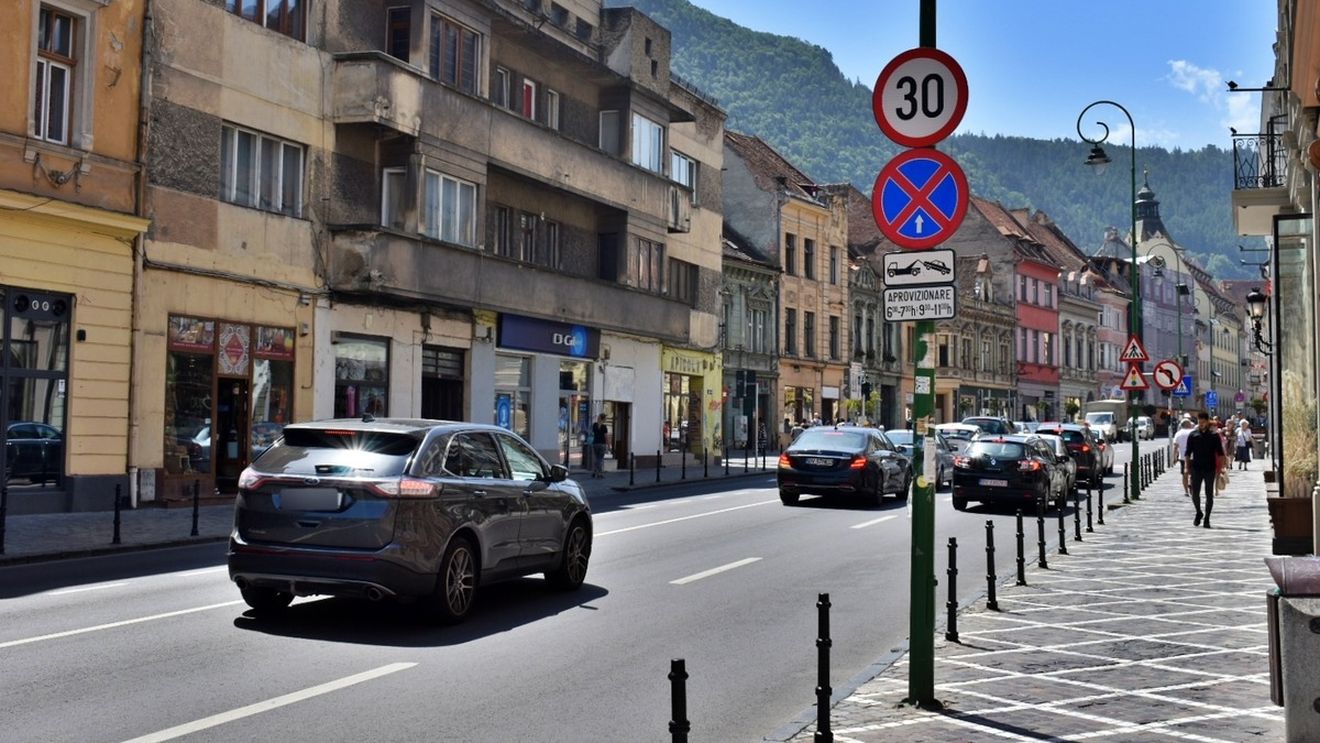 Tarife majorate pentru parcările din centrul Brașovului și Poiană