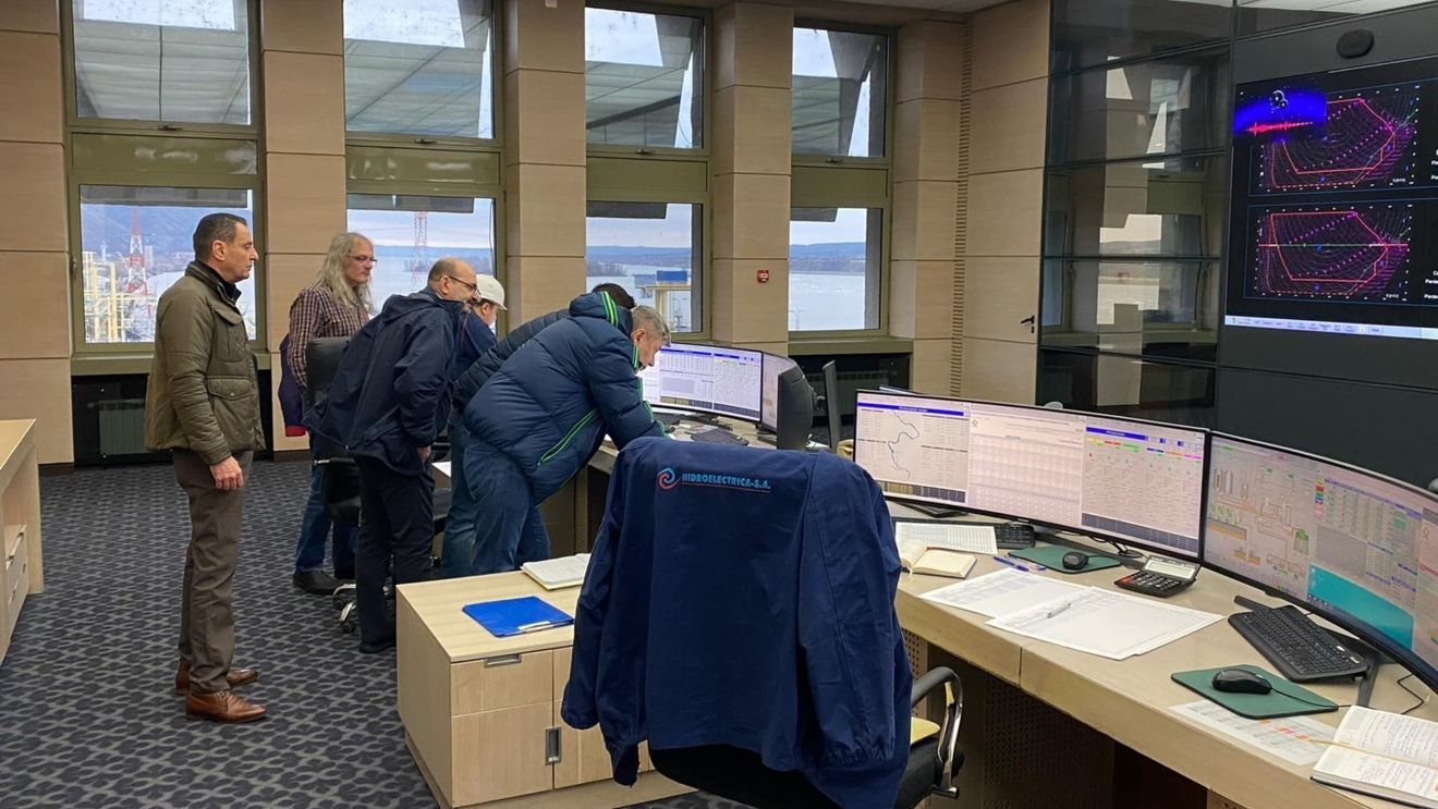 Ministrul Energiei a făcut o vizită la Hidroelectrica, la Porțile de Fier 1, pentru a cere o evaluare a condițiilor de muncă ale angajaților