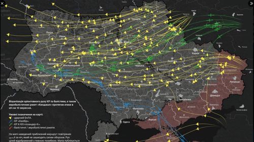 Zelenski: Cel puțin opt drone rusești de atac au fost îndreptate spre Polonia