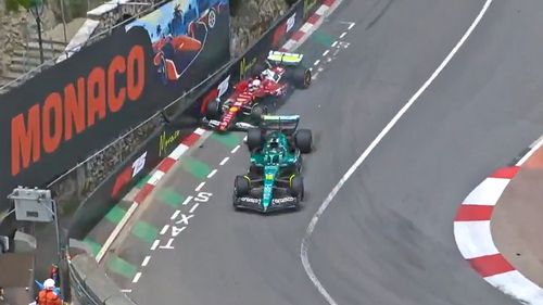 VIDEO Leclerc, accident la Monaco: A avariat monopostul Ferrari după ce l-a lovit pe Stroll
