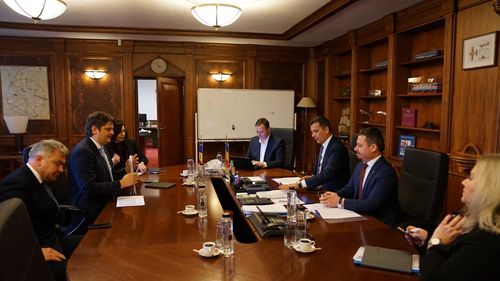 Vicepremierul Molodovei, Andrei Spînu: Am agreat pașii următori pentru ca Operatorul pieței de energie electrică și de gaze din România să devină operatorul de piață electrică din țara noastră