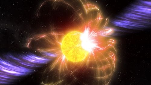 STUDIU Un comportament fără precedent al unei stele care până de curând era inactivă, detectat de cercetătorii australieni