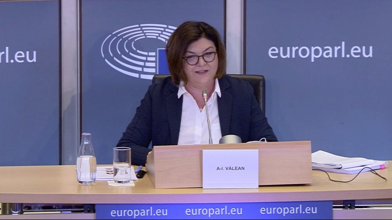 VIDEO Adina Vălean, candidata României pentru postul de comisar european, la audierile  din Parlamentul European: Vreau să fiu cea care va debloca dosarul pentru Cerul Unic European