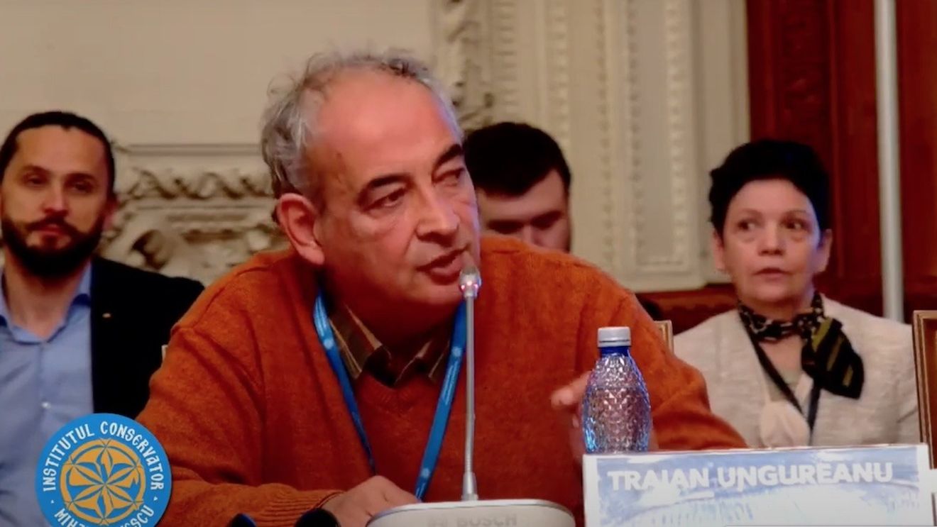 VIDEO Traian Ungureanu, fost jurnalist și europarlamentar, vorbitor la conferința AUR: ”UE pierde în fiecare zi războiul ruso-american din Ucraina” / ”Misiunea noastră este de a readuce cultura europeană acolo de unde a fost izgonită”