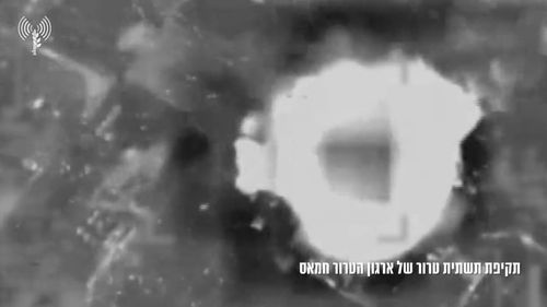 VIDEO Armata israeliană anunţă că a distrus casa liderului Hamas din Gaza cu avioane de luptă