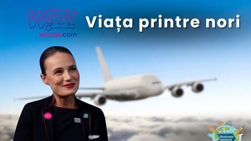Ce înseamnă să fii însoțitor de bord la Wizz Air – povestea Geaninei Hîrjanu