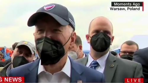 VIDEO Joe Biden îl numește ”măcelar” pe Putin, într-o întâlnire cu refugiații ucraineni din Polonia: ”He's a butcher”