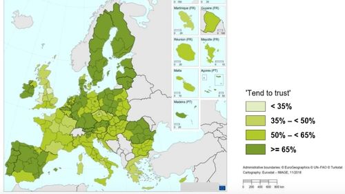 Flash Eurobarometru: Mai mult de 65% dintre români au încredere în UE, peste media europeană de 59%