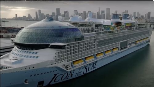 Icon of the Seas, cea mai mare navă de croazieră nouă din lume, a plecat din portul Miami. Botezul vasului a fost făcut de Messi