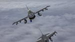 General american: Un F-16 ucrainean a doborât în premieră un avion de luptă rusesc în confruntare aeriană