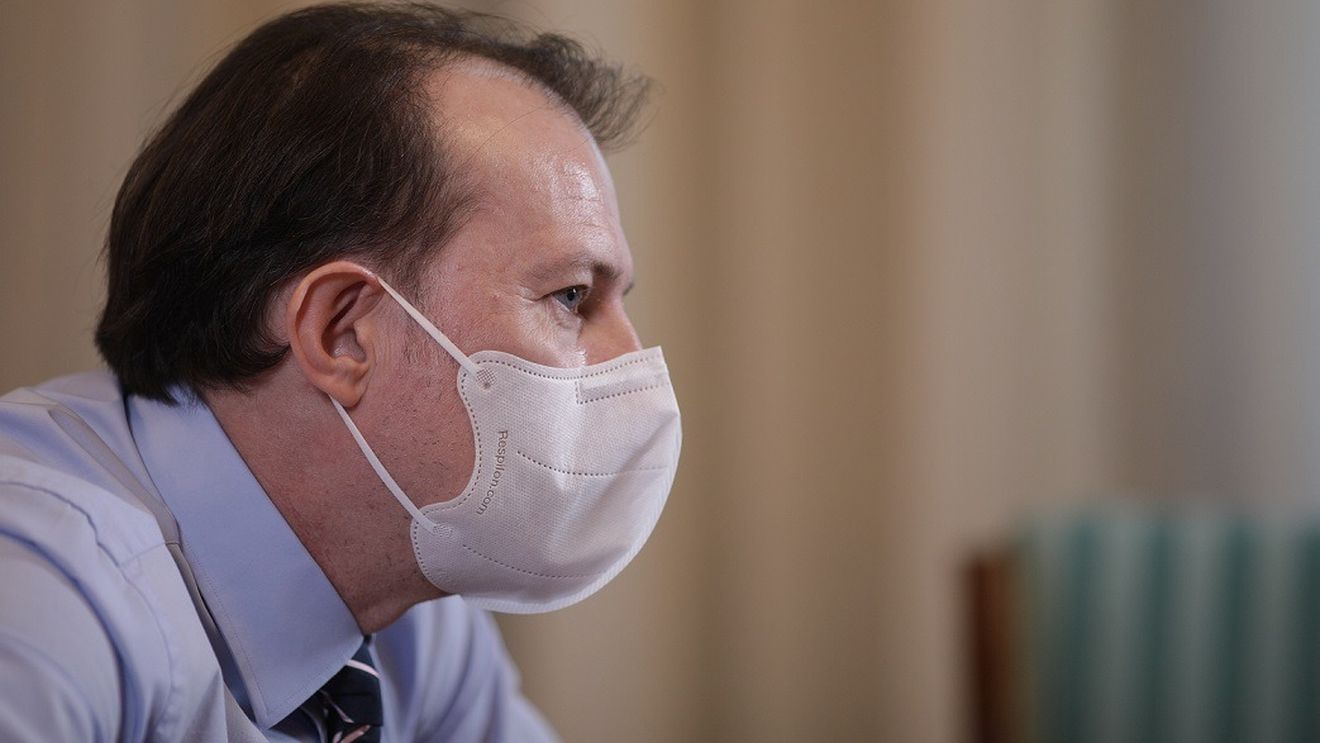 VIDEO EXCLUSIV Premierul Cîțu cere amenzi pentru persoanele care nu poartă mască / Scenariu optimist: 70% din populație va fi vaccinată până în iunie / Școlile ar putea primi teste pe bază de salivă pentru elevi