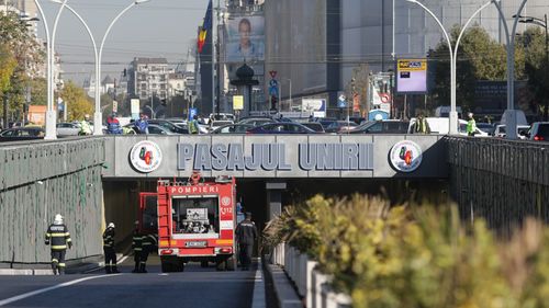 Restricții de trafic în centrul Capitalei, în zona Pasajului Unirii