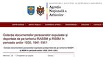 Listele persoanelor deportate din RSS Moldoveanească de sovietici în 1941, accesibile online: Peste jumătate dintre numele deportaților au fost identificate