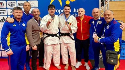 Alex Creţ şi Darius Georgescu au luat bronzul la Campionatele Europene de Judo Under-23