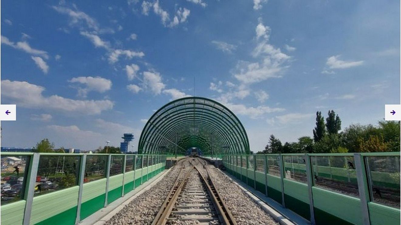 CFR Infrastructură: Calea ferată Gara de Nord - Aeroportul Otopeni este gata în proporție de 97%