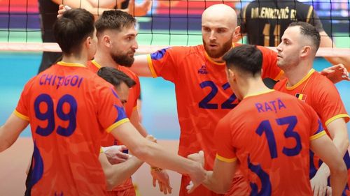 Echipa masculină de volei a României, prima victorie în Golden League 2025, cu Muntenegru