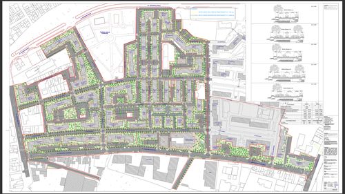 Consiliul Local Sector 2 a aprobat proiectul din Baicului. G4Media a verificat analiza opoziției, care indică desființarea a aproape 5.000 mp de spații verzi. Mihaiu acuză „betonarea” cartierului