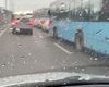 VIDEO | Grindină în București. Imagini din timpul furtunii pentru care a fost emis Cod roșu