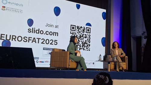 LIVE VIDEO Roxana Mînzatu, Comisar european, la forumul Eurosfat: Lucrez la un pachet de mobilitate echitabilă/ Fața „urâtă” a mobilității, abuzurile și exploatarea, posibile cauze ale euroscepticismului