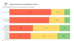 SONDAJ: 61% dintre angajați sunt foarte îngrijorați de scăderea veniturilor și a puterii de cumpărare în contextul măsurilor fiscale propuse de Guvern